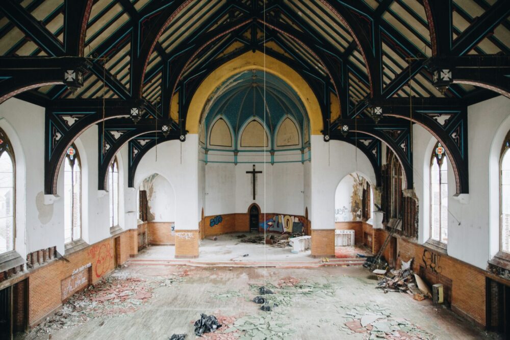 Catholic Church abandoned